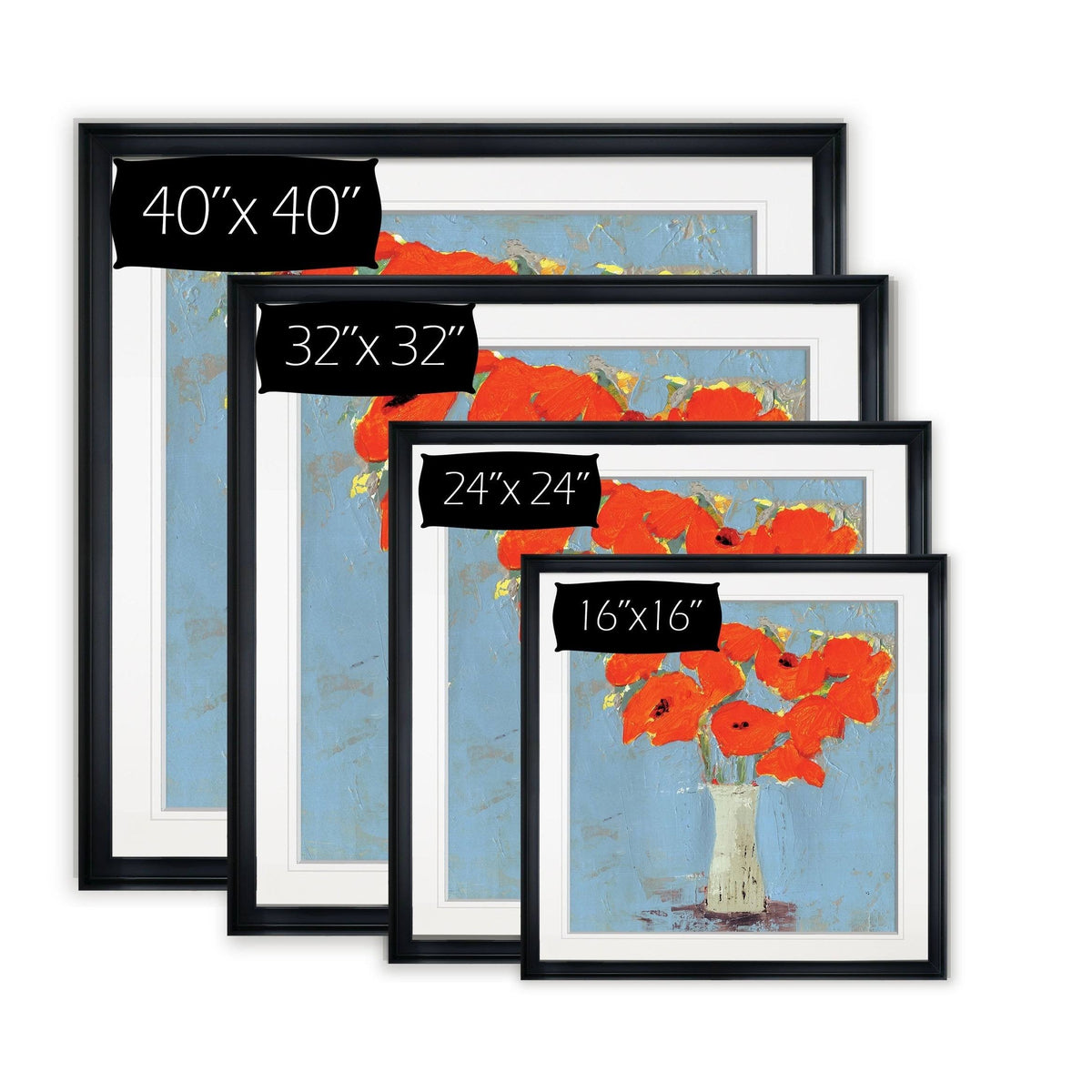 Framed Giclee Print 38x38 T89193