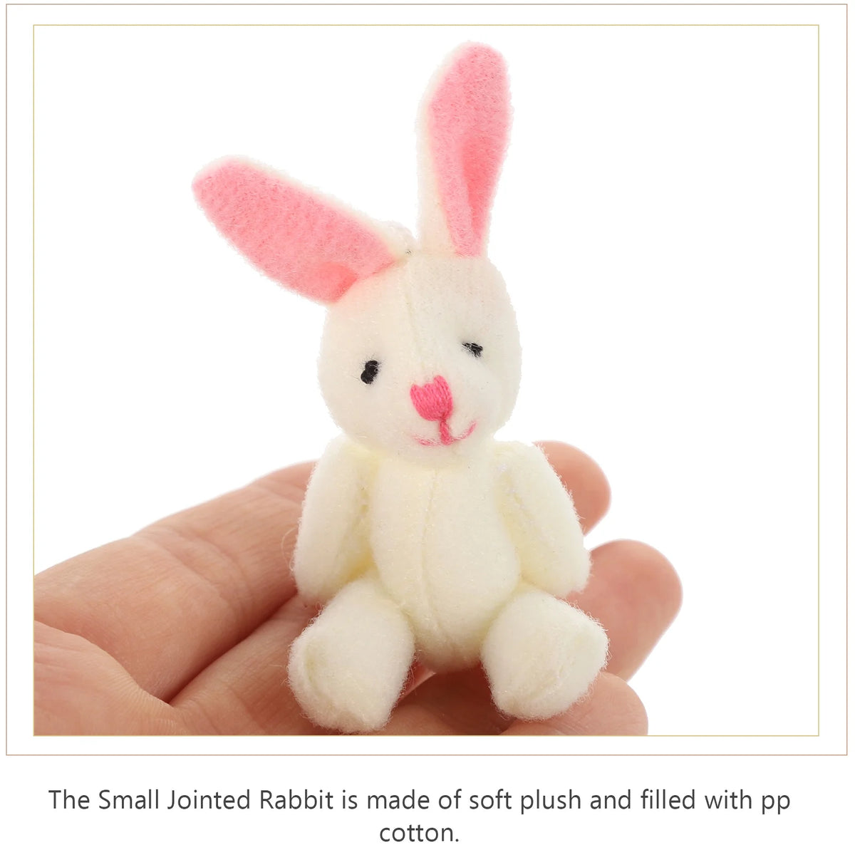 75 Pcs Mini Plush Bunny Stuffed Animal Toy M959827
