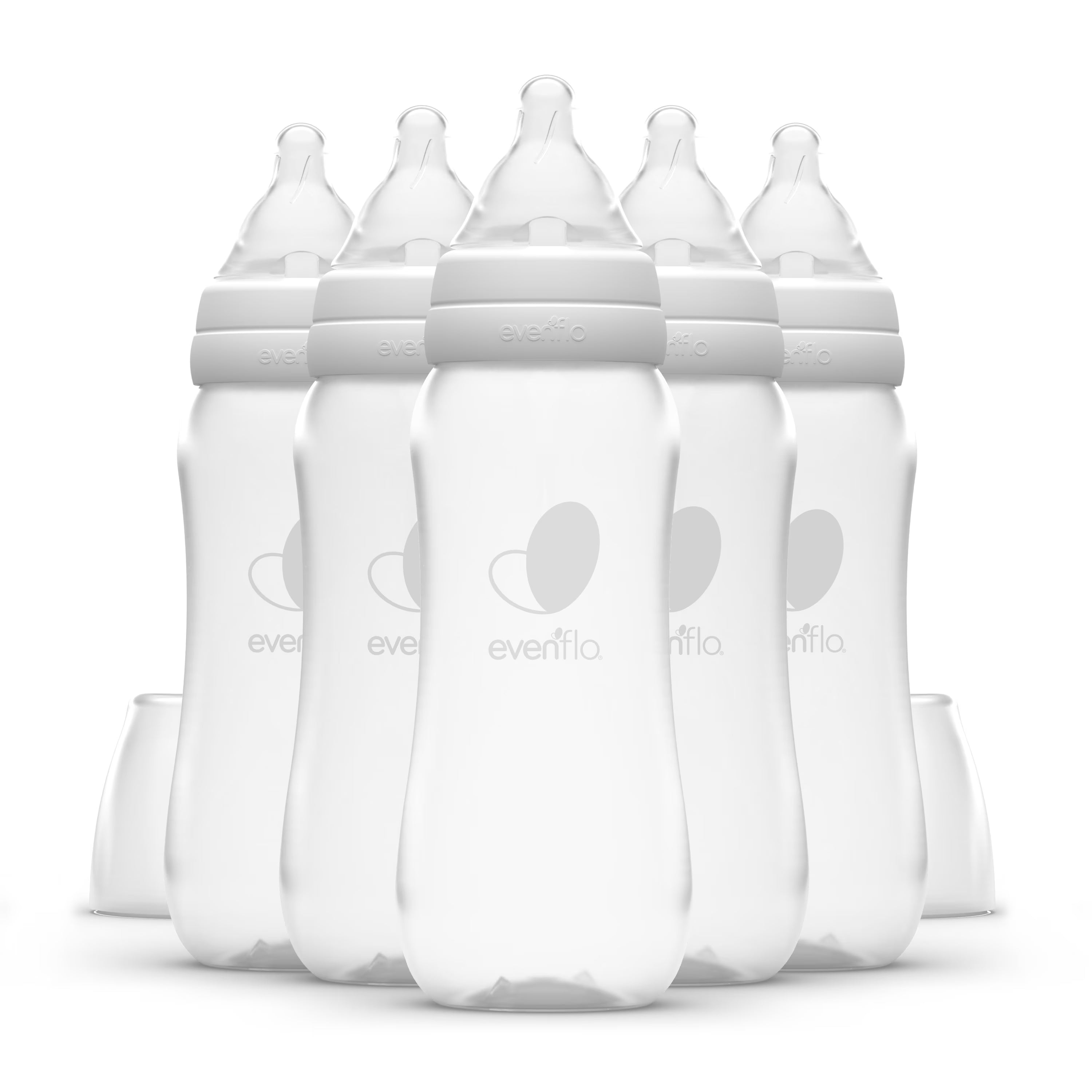 BPA-Free Plastic Baby Bottles - 9oz, Clear, 6ct Z332035