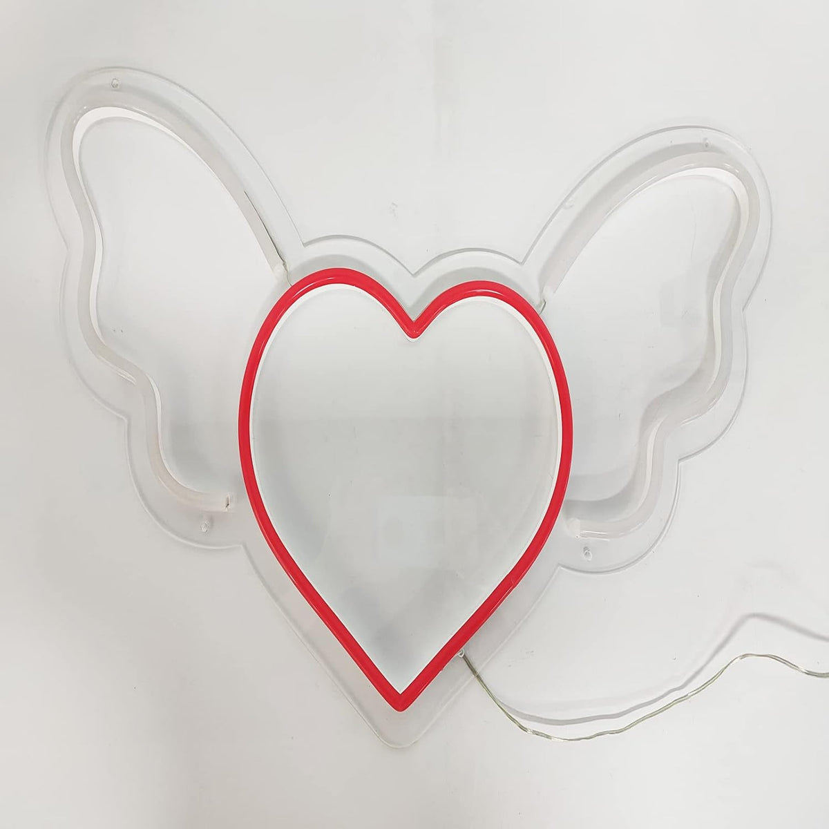 Heart Angel Wings Neon Sign Pack of 2 X5307