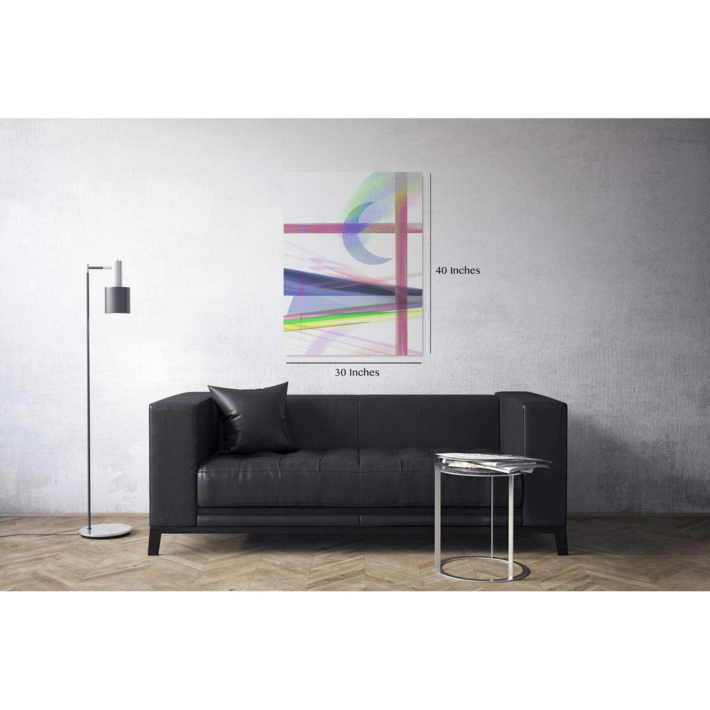 Multi-Color Stretched Canvas E454375