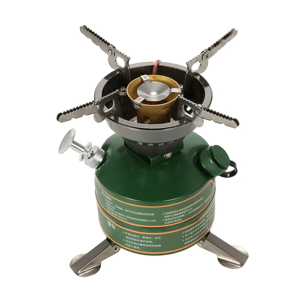 Portable Gasoline-burning Camping Furnace Cooker H902
