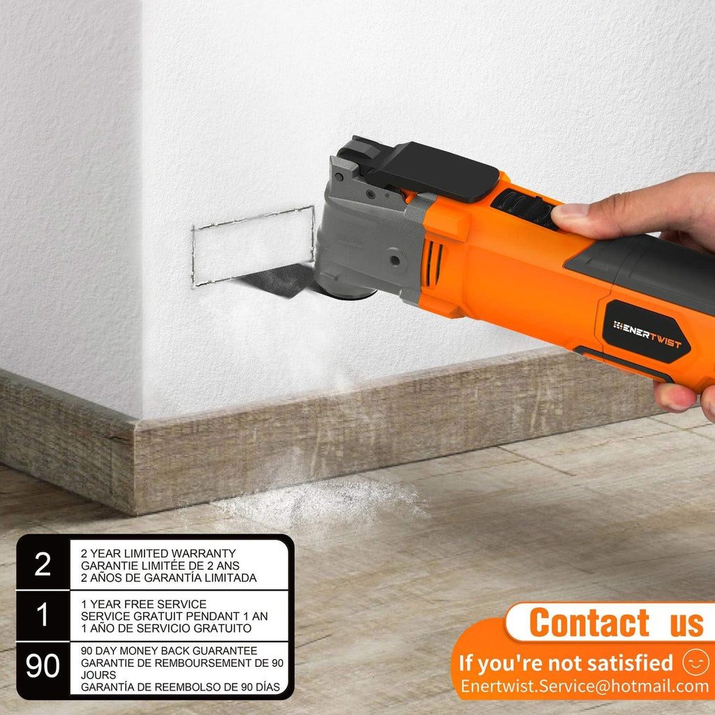 4.2 Amp Oscillating Multitool Kit with 31pcs Saw Accessories and Carrying Bag U820