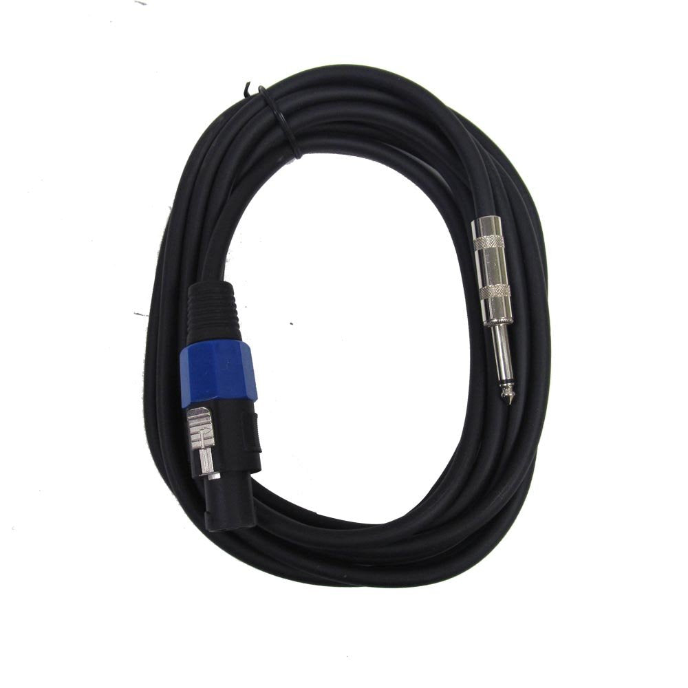 Four Pack of Speakon to 1/4 Speaker Cables 15' J334