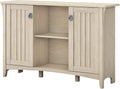 Antique White Accent Storage Cabinet with Doors O59082