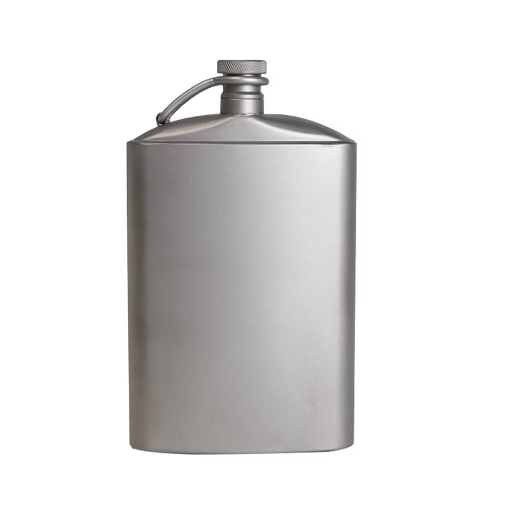 Ultralight Ti Flat Bottle with Screw Clip C218982