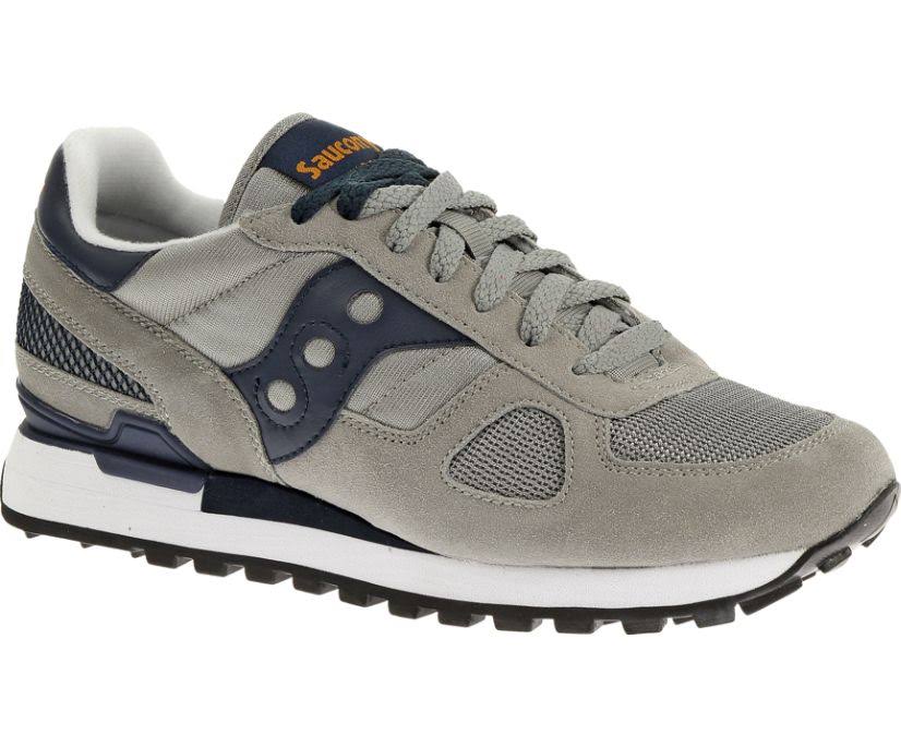 Grey / Navy Saucony Shadow Original Size 7.5M O6133