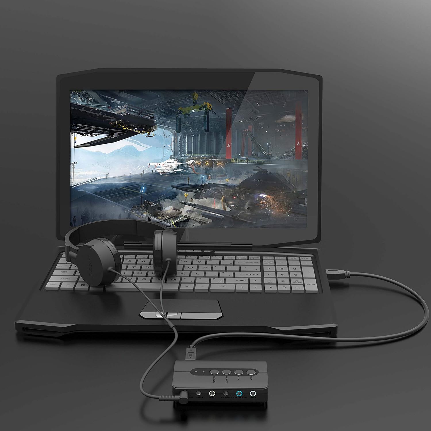 External 7.1 USB Sound Card with 3.5mm MIC and SPDIF Z7500
