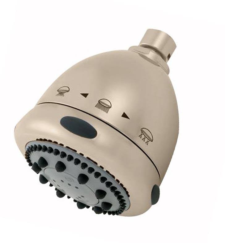 4x22 Light Grey Face Showerhead with Low Flow Regulator M997