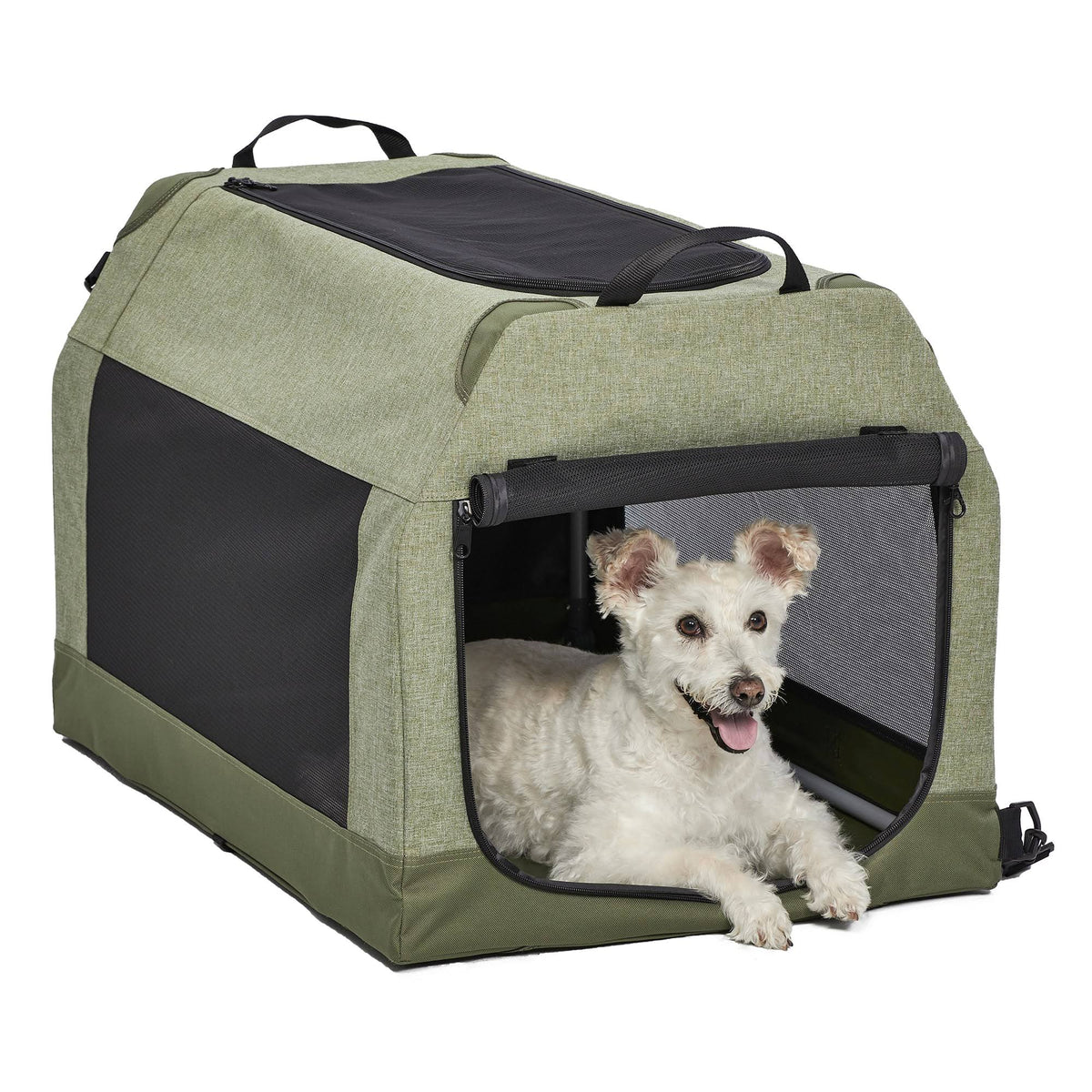 Green Medium Dog Tent Crate G198096