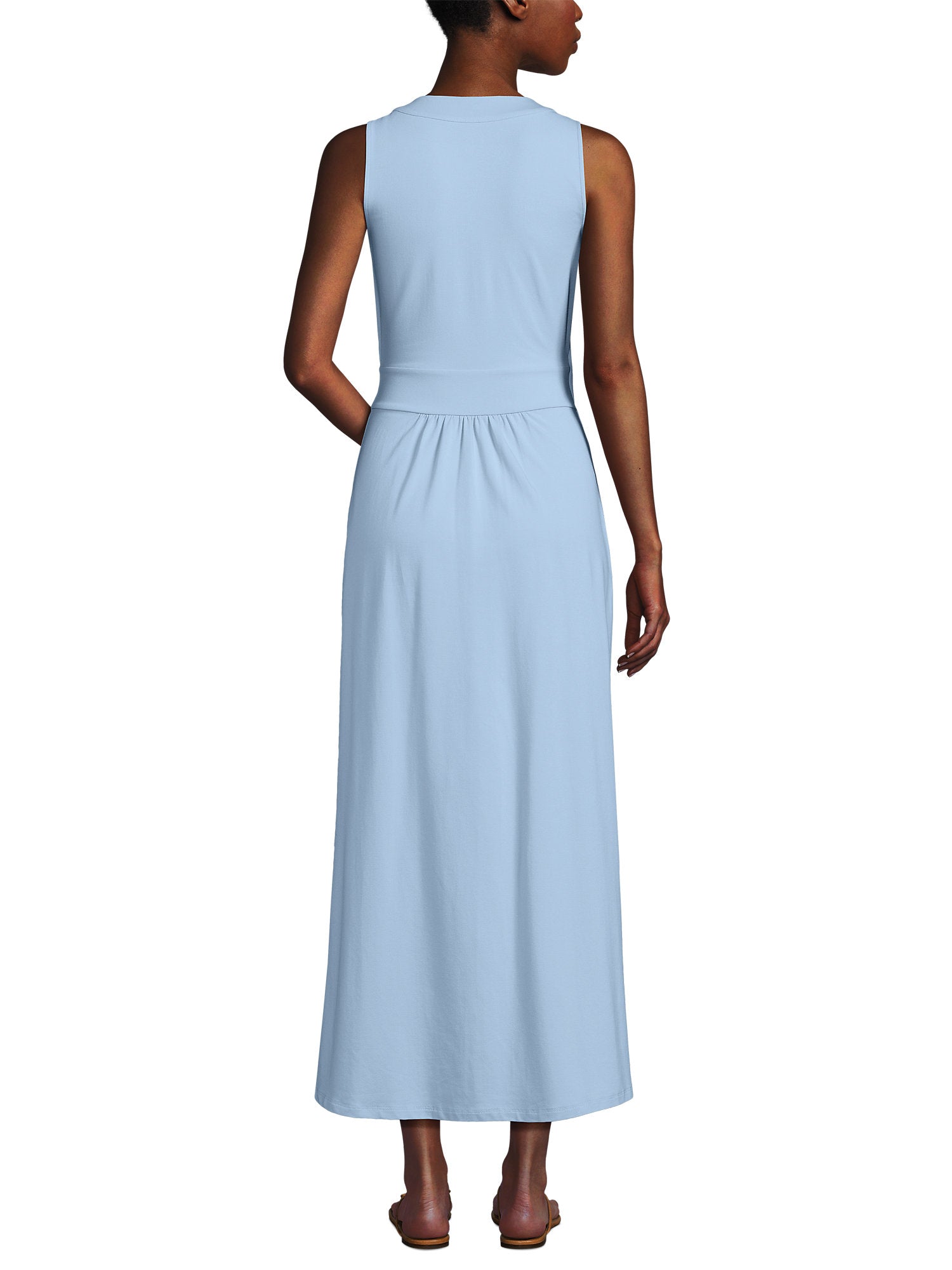 Tall Sleeveless Tulip Hem Maxi Dress A88103