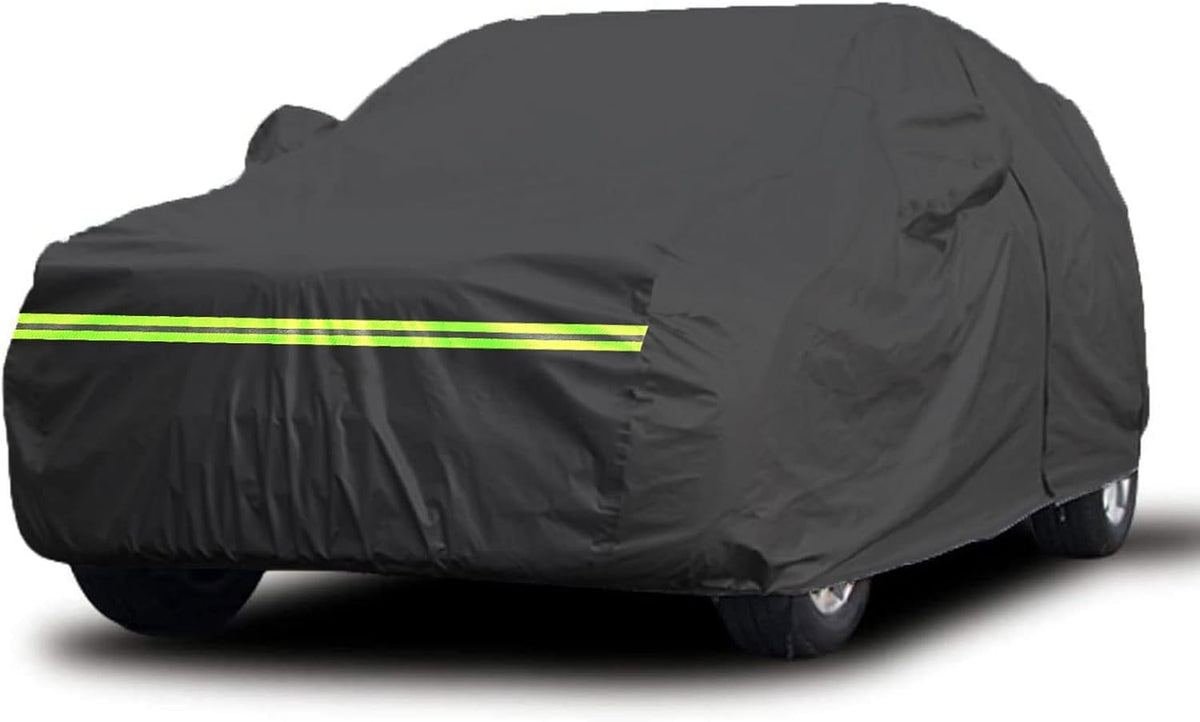 Car Cover with Night Reflective Waterproof Anti-Snow Dust-Proof Scratch Resistan Q380
