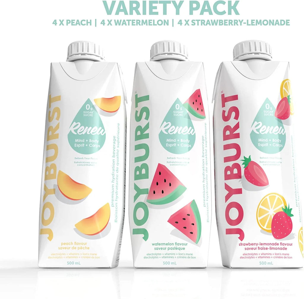 12 x 500mL/17.5 oz. Cans Hydration Beverage Variety Pack O650423