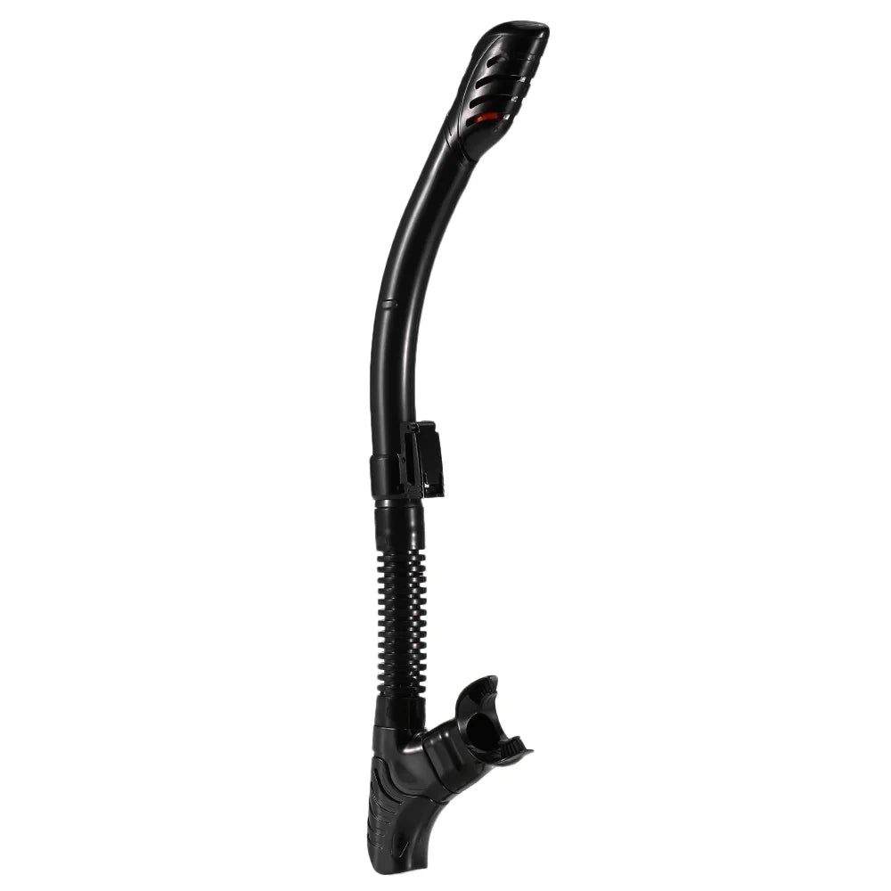 Freediving Snorkel Set with Tempered Glass Lens Goggles T33539