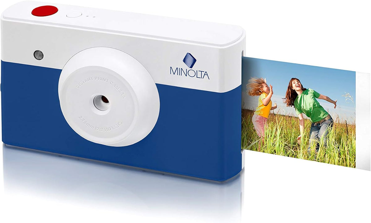 Charcoal 2 in 1 Instant Print Digital Camera & Bluetooth Printer T41845
