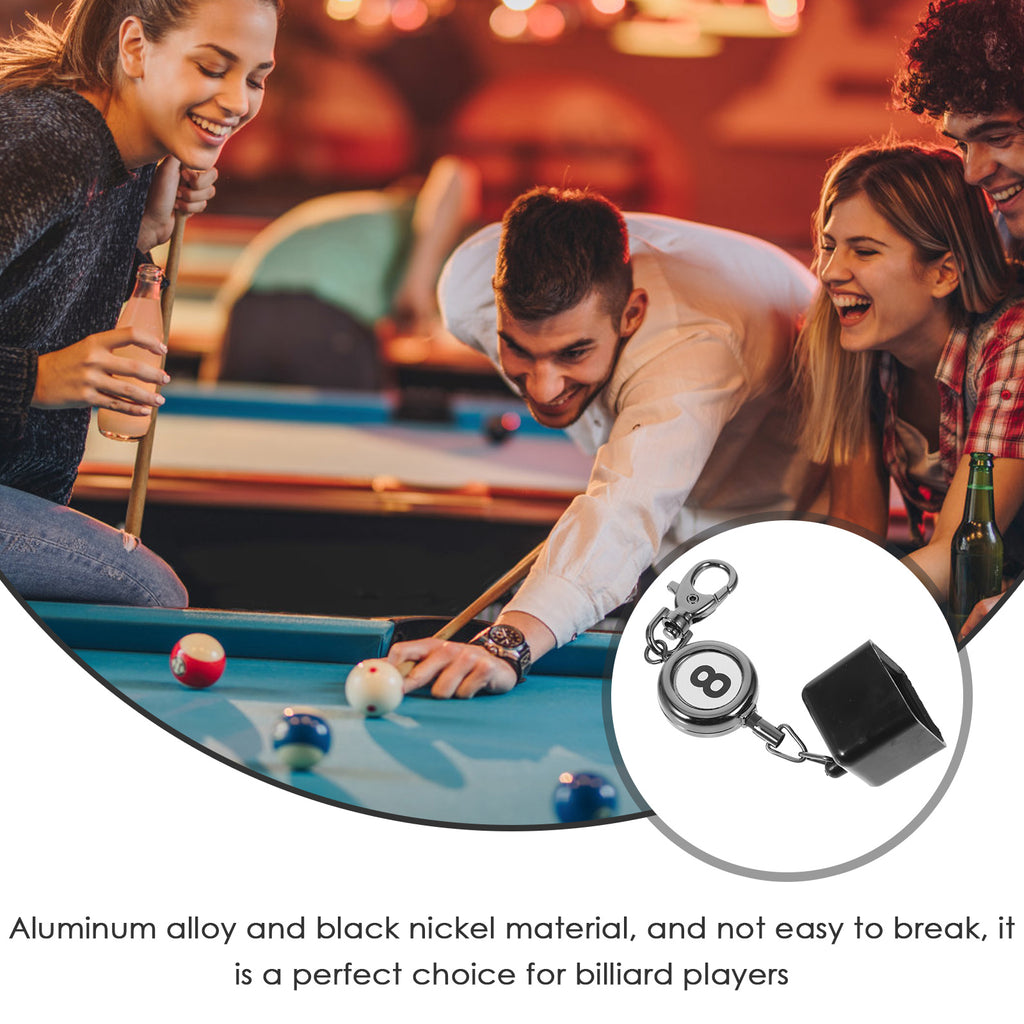 3 Pack Pocket Chalk Holder Snooker Cue Billiards Pool Table Accessory D758