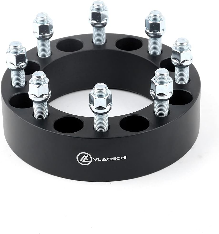 Black Forged 2 Inch Wheel Adapters Pack of 4 Y78728