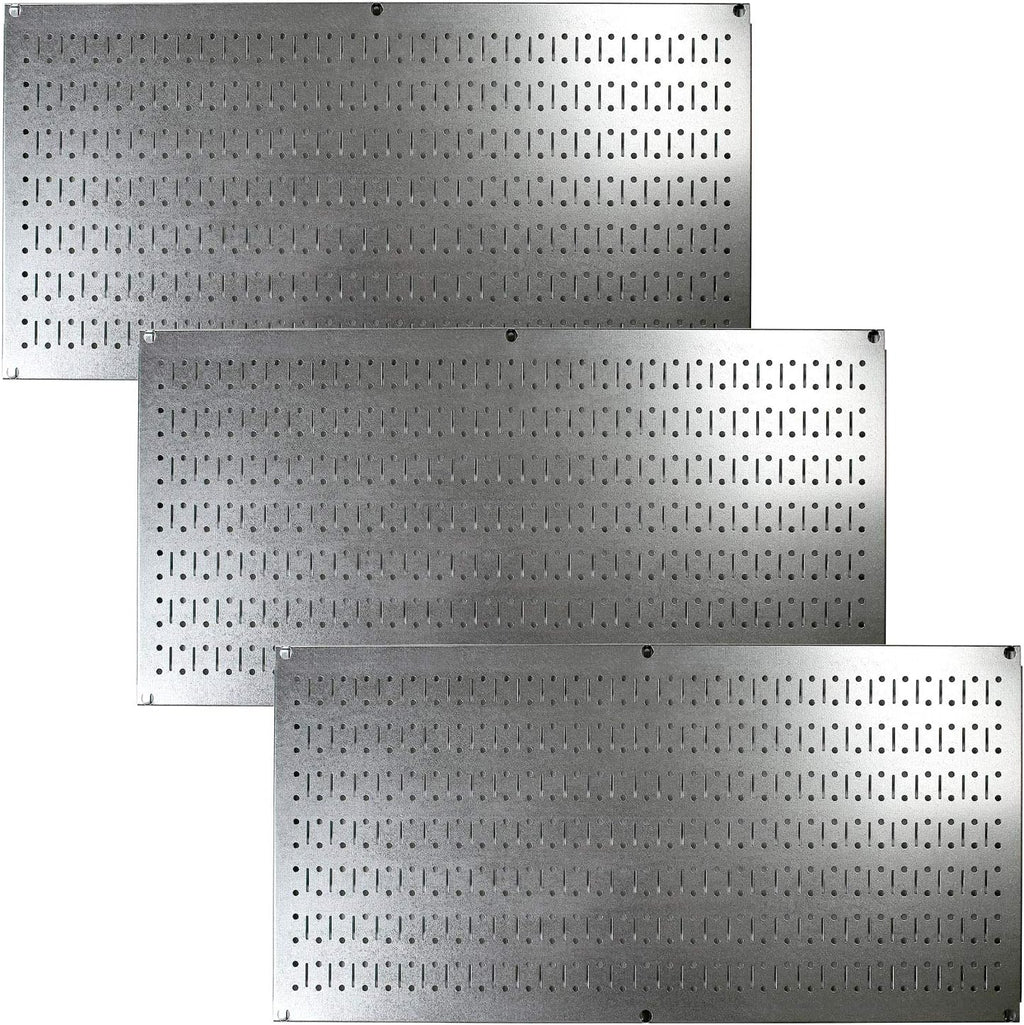 3 Pack Black Metal Pegboards Y788