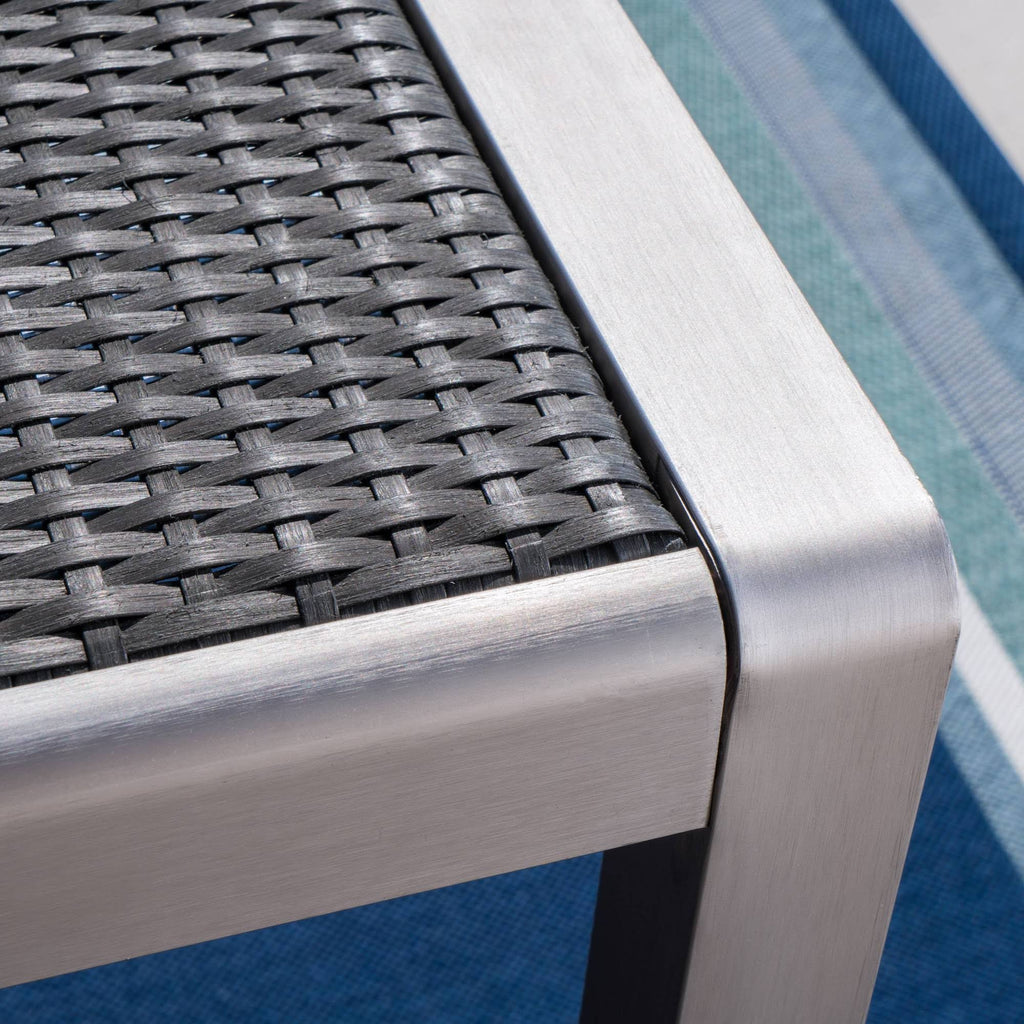 Outdoor Rectangle Aluminum Dining Table G54216