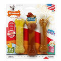 Chicken, Corn, & Ice Cream Sundae Flavor Chew Toy Triple Pack, Small/Regular, Up to 25 Ibs. G847