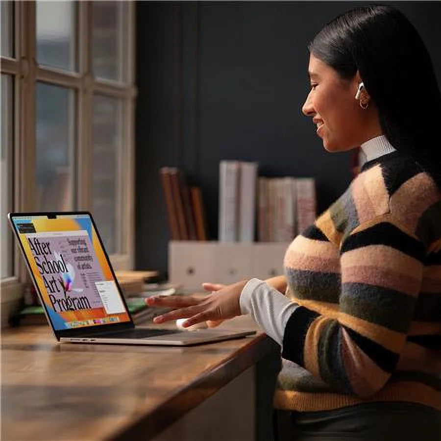 Mid 2023 MacBook Air 15.3" with Liquid Retina Display, M2 Chip, 24GB Memory, 1TB SSD, Midnight J8177