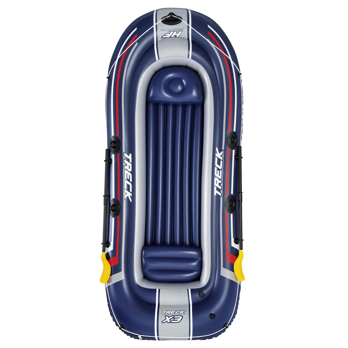 Inflatable 3 Person Water Raft Boat Set Z366035