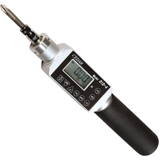 Cedar Digital Torque Screwdriver, 35 lb-in Q6094