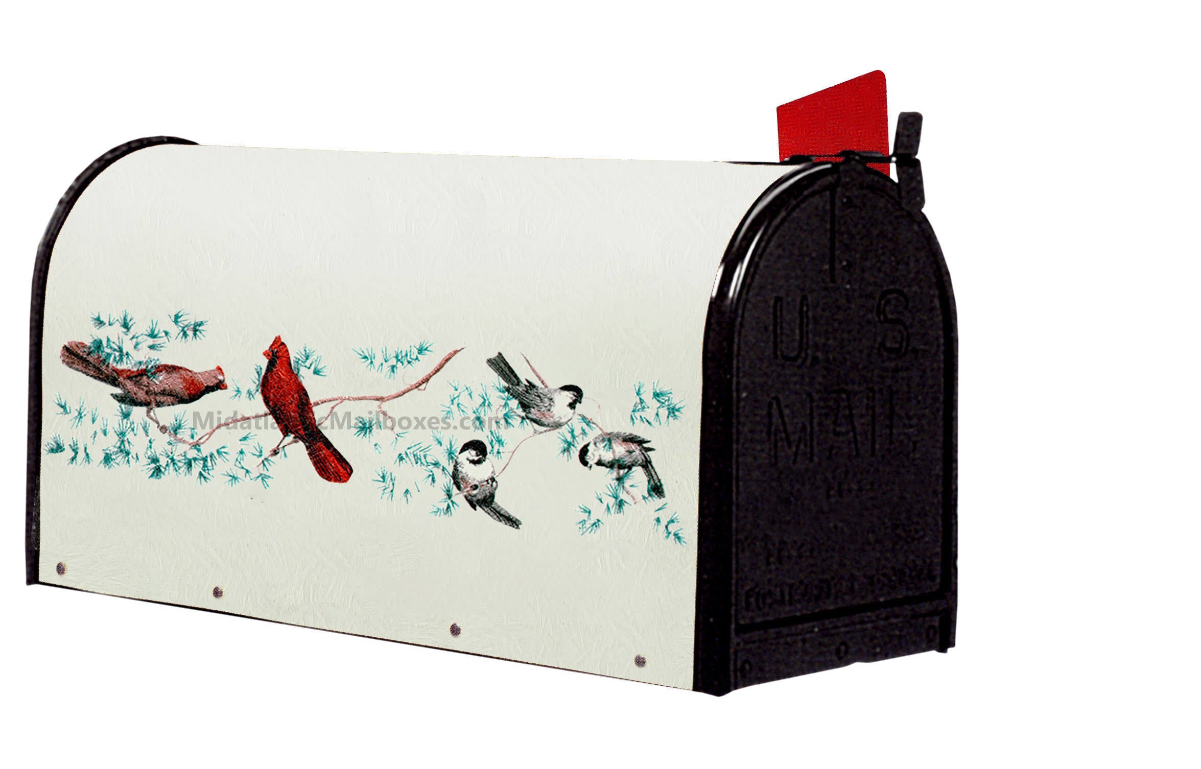 Small Songbird Design Mailbox T9552