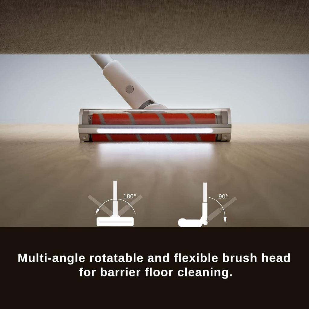 Cordless Stick Vacuum Cleaner, 23500Pa Suction, 60 Minutes Runtime, Lightweight Handheld Vacuum W12282