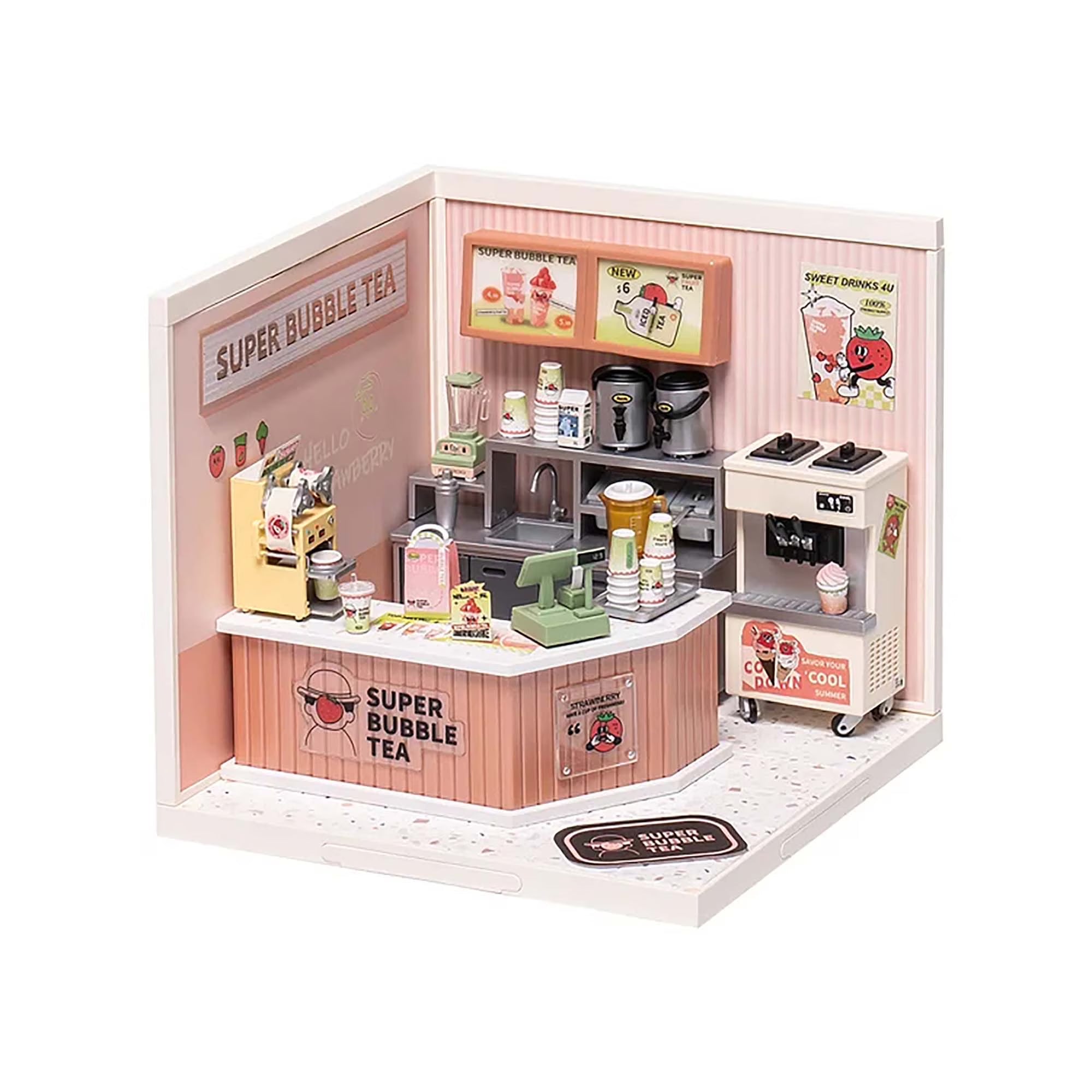 DIY Miniature House Kit A394