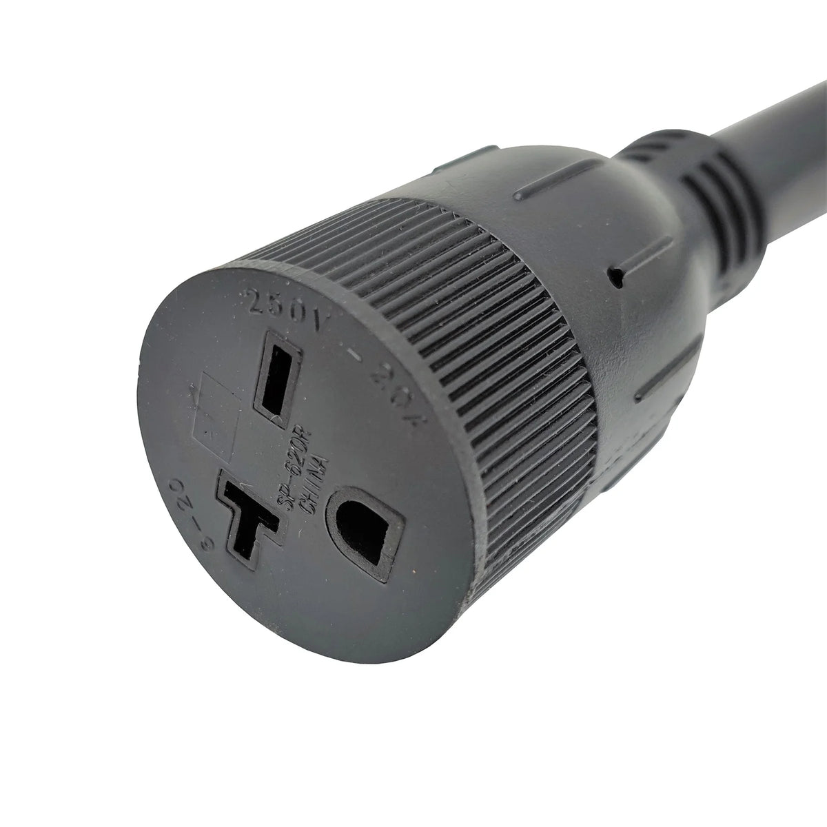 Dryer 10-50 Plug Male to 6-20 T-Blade Receptacle Female Adapter Cord 1.5FT F423