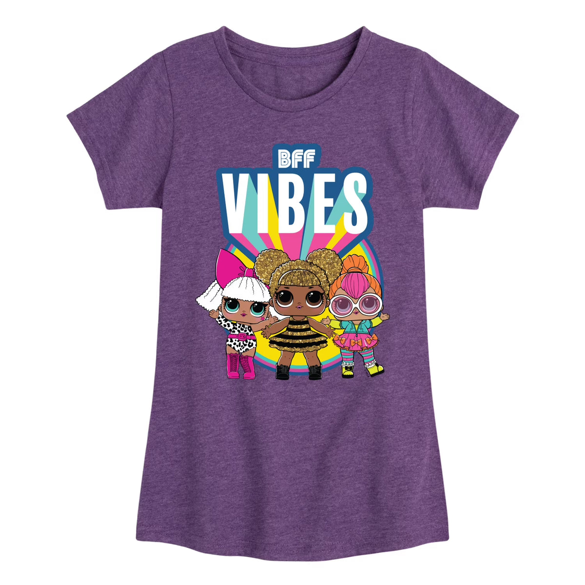 Toddler & Youth Girls Short Sleeve Graphic T-Shirt O766