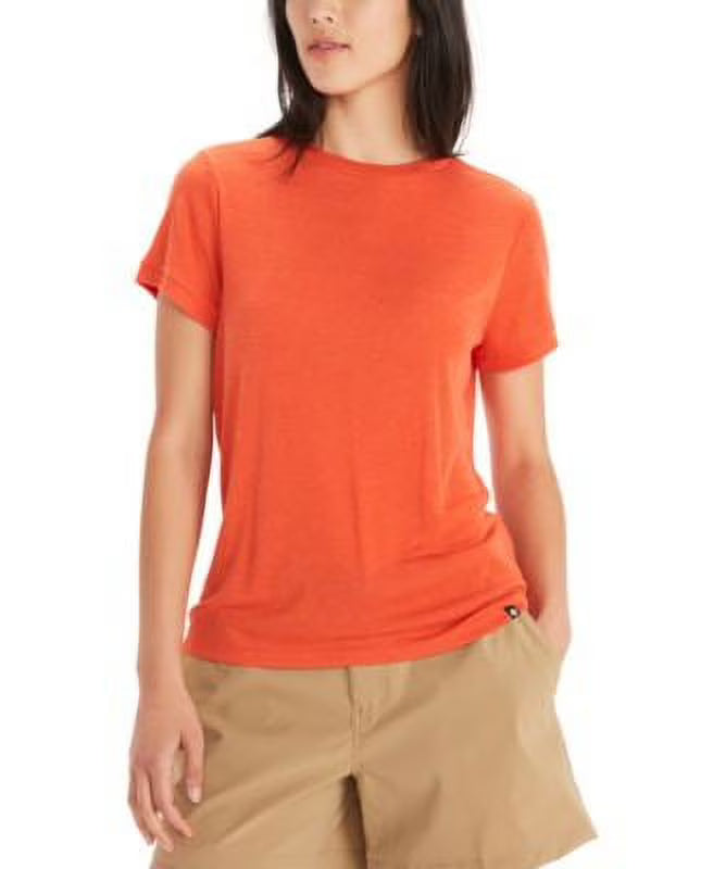 Orange Womens Short-Sleeve T-Shirt Size XL B8910