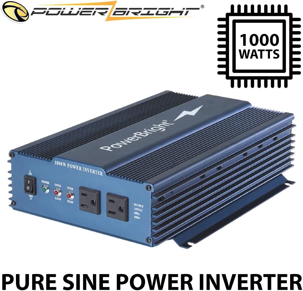 24 Volt 600 Watt Pure Sine Power Inverter J205