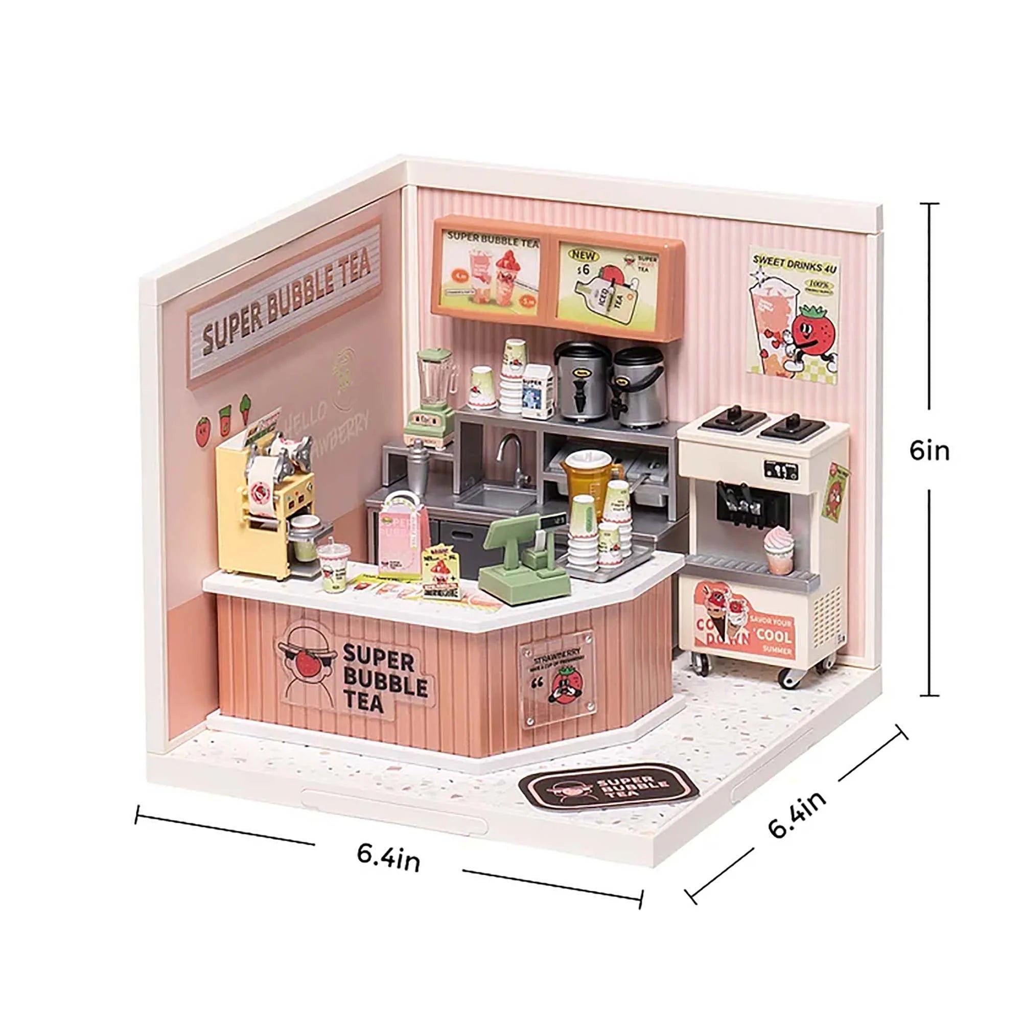 DIY Miniature House Kit A394