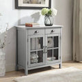 Solid Wood 2 Door Accent Cabinet Z23401