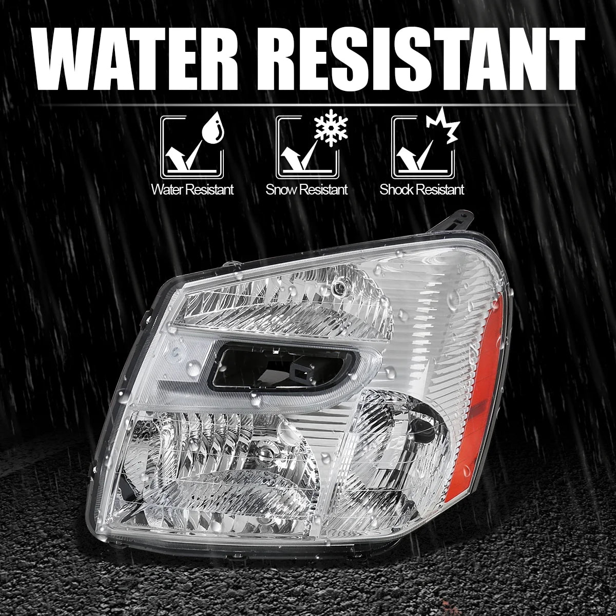 Clear Headlights Pair Assembly C428576