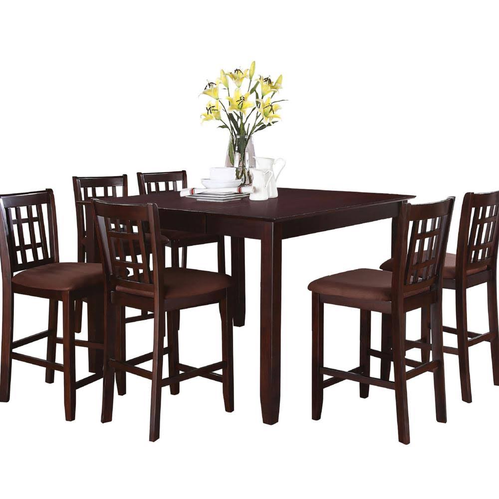 Walnut Brown Counter Height Table T533192