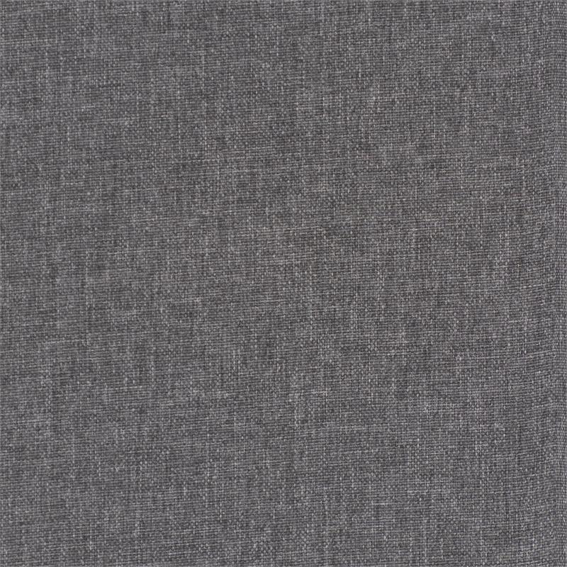 Gray Fabric Loveseat Sofa and Accent Chair Set of 2 W569